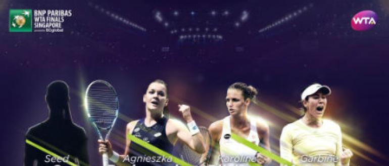 Finalet e WTA në Singapor: prezantimi i tetë pjesëmarrësve