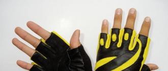 Rękawiczki sportowe do drążka poziomego